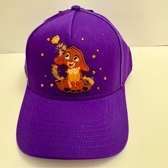 NWT. Disney Wish castmember baseball hat. Purple cap features goat & star - Picture 1 of 12